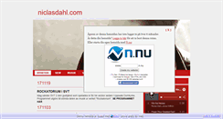 Desktop Screenshot of niclasdahl.com