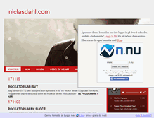 Tablet Screenshot of niclasdahl.com